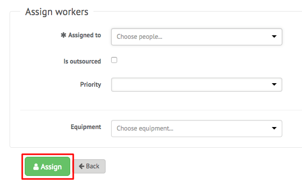 assign request